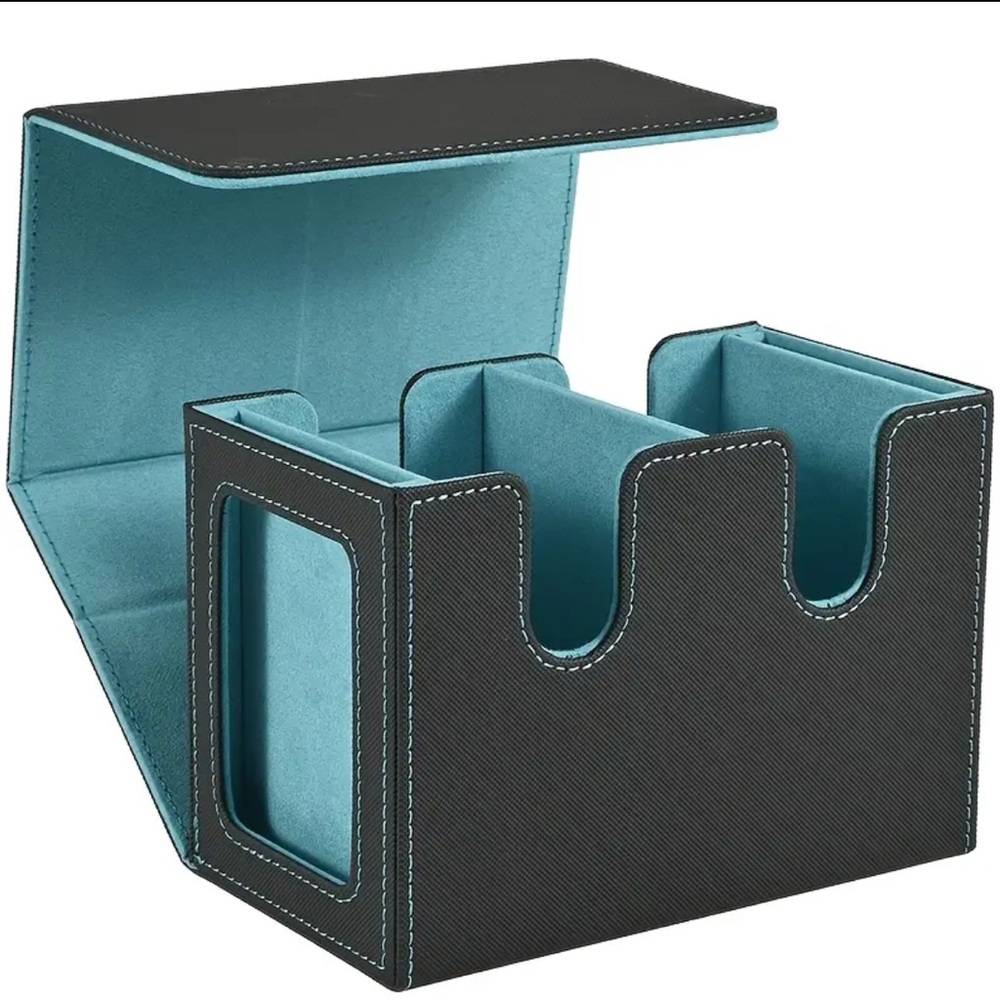Black and Blue Card Organizer